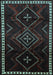 Persian Light Blue Traditional Rug, tr695lblu