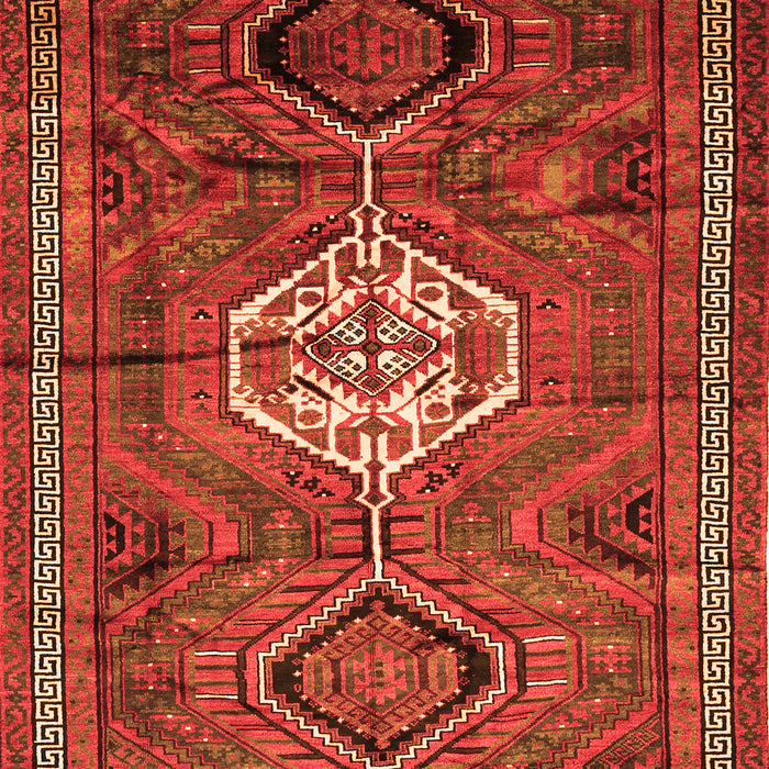 Persian Orange Traditional Rug, tr696org
