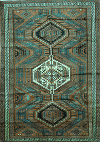 Persian Turquoise Traditional Rug, tr696turq