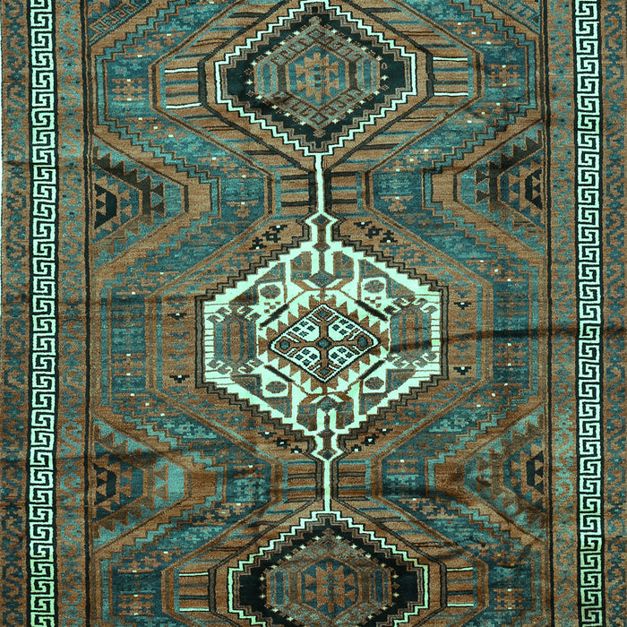 Persian Turquoise Traditional Rug, tr696turq