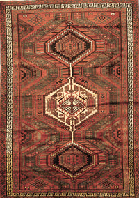 Persian Brown Traditional Rug, tr696brn