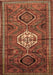 Persian Brown Traditional Rug, tr696brn