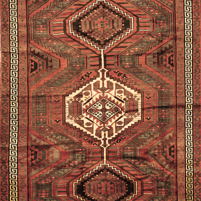 Persian Brown Traditional Rug, tr696brn