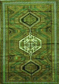 Persian Green Traditional Rug, tr696grn