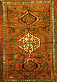 Persian Yellow Traditional Rug, tr696yw