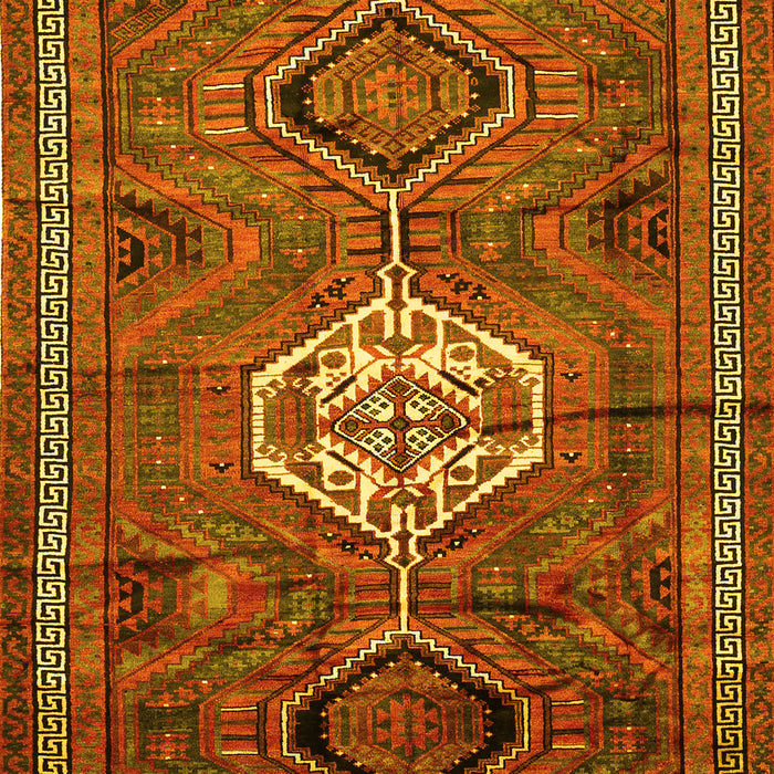 Persian Yellow Traditional Rug, tr696yw