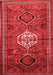 Persian Red Traditional Area Rugs