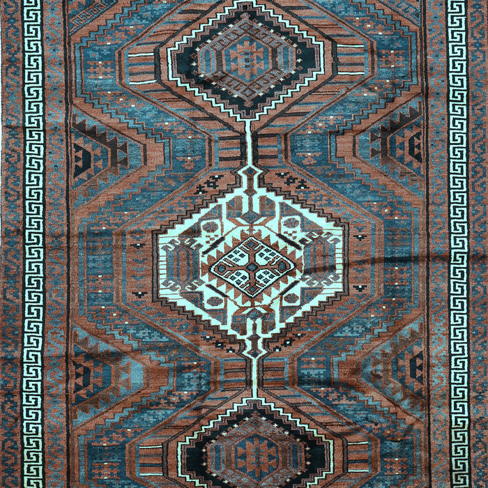 Persian Light Blue Traditional Rug, tr696lblu