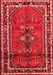 Persian Red Traditional Area Rugs