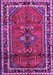 Persian Purple Traditional Rug, tr697pur