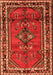Persian Orange Traditional Rug, tr697org