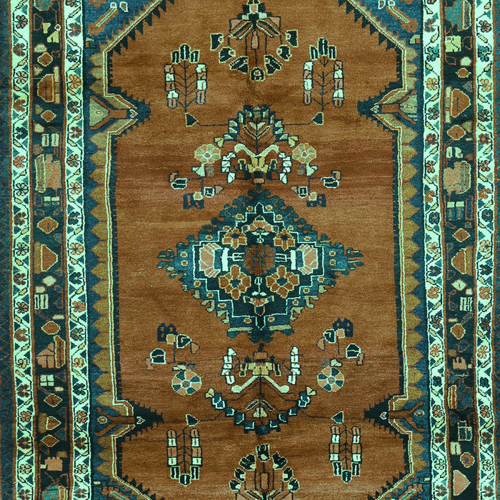 Persian Turquoise Traditional Rug, tr697turq