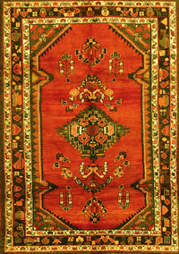 Persian Yellow Traditional Rug, tr697yw