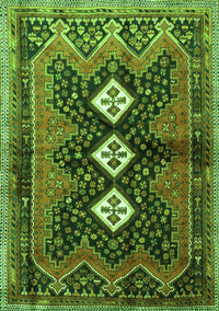 Persian Green Traditional Rug, tr698grn