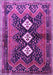 Persian Purple Traditional Rug, tr698pur