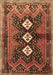 Persian Brown Traditional Rug, tr698brn