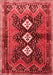 Persian Red Traditional Area Rugs