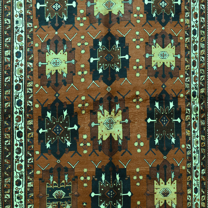 Persian Turquoise Traditional Rug, tr699turq
