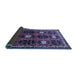 Sideview of Persian Blue Traditional Rug, tr699blu