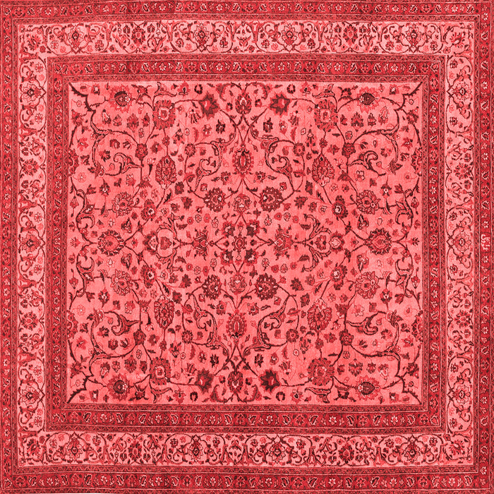 Machine Washable Persian Red Traditional Rug, wshtr69red