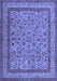 Persian Blue Traditional Rug, tr69blu