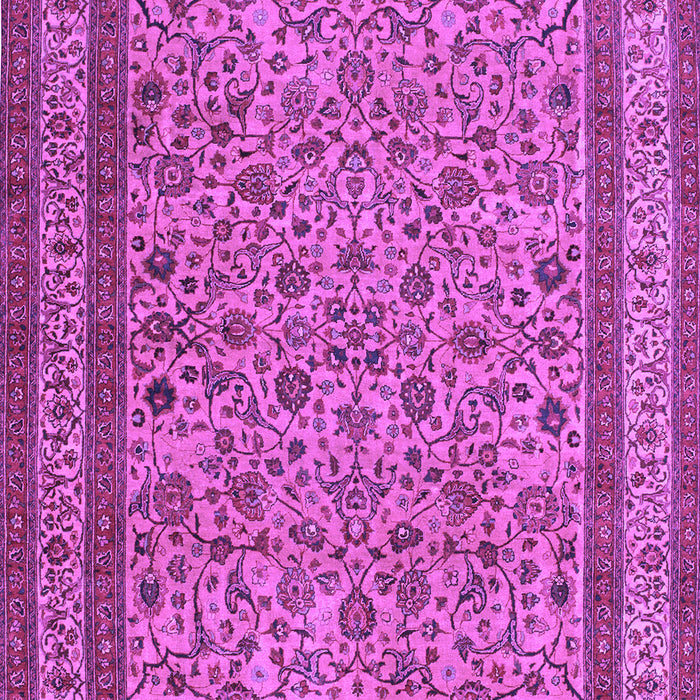 Machine Washable Persian Purple Traditional Area Rugs, wshtr69pur