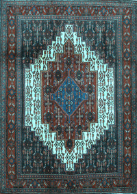 Persian Light Blue Traditional Rug, tr6lblu