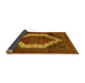 Sideview of Persian Yellow Traditional Rug, tr6yw