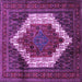 Square Persian Purple Traditional Rug, tr6pur