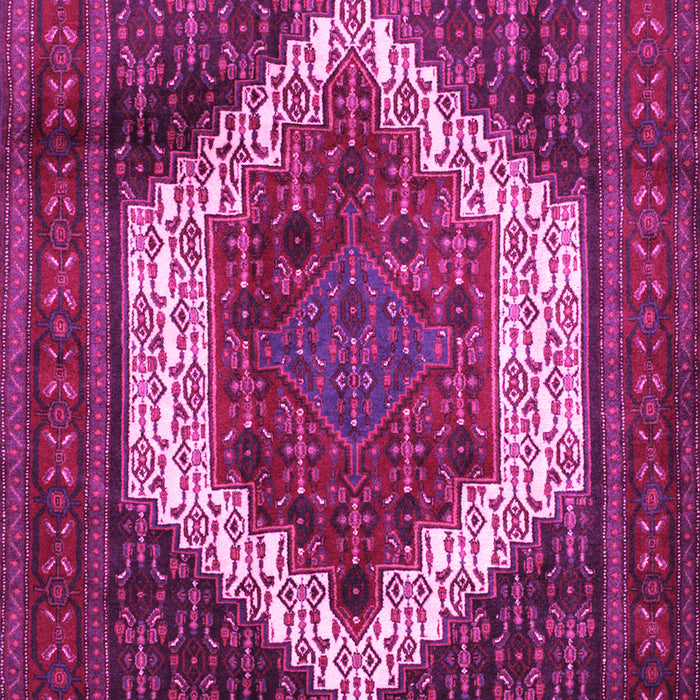 Machine Washable Persian Pink Traditional Rug, wshtr6pnk