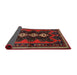 Sideview of Traditional Brown Persian Rug, tr700