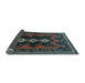 Sideview of Persian Light Blue Traditional Rug, tr700lblu