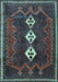 Machine Washable Persian Light Blue Traditional Rug, wshtr701lblu