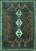 Persian Turquoise Traditional Rug, tr701turq