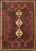 Machine Washable Persian Brown Traditional Rug, wshtr701brn