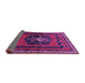 Sideview of Persian Purple Traditional Rug, tr702pur