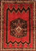 Persian Orange Traditional Rug, tr702org