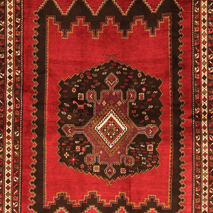 Persian Orange Traditional Rug, tr702org
