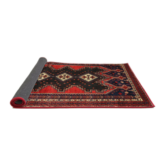 Sideview of Traditional Brown Persian Rug, tr703
