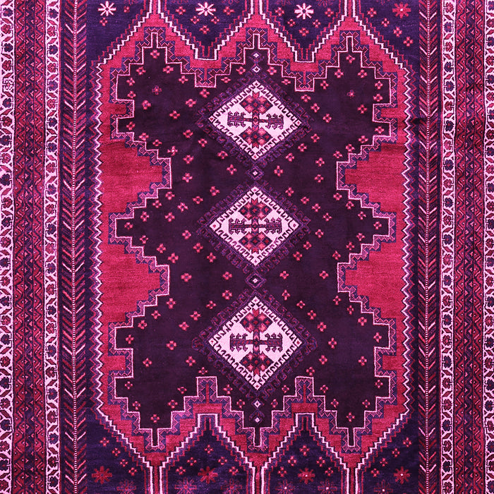 Machine Washable Persian Pink Traditional Rug, wshtr703pnk