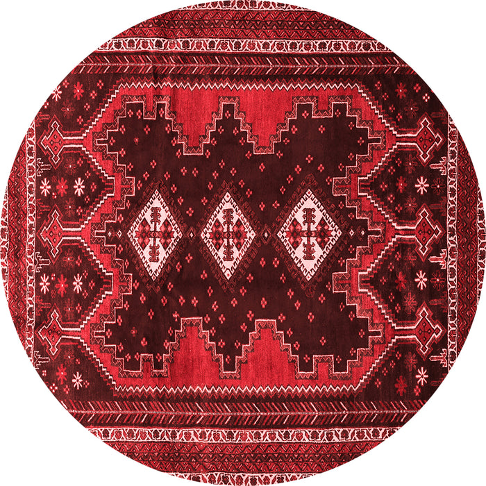 Machine Washable Persian Red Traditional Rug, wshtr703red