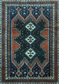 Persian Light Blue Traditional Rug, tr703lblu