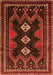 Persian Orange Traditional Rug, tr703org