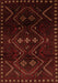 Persian Orange Traditional Rug, tr704org