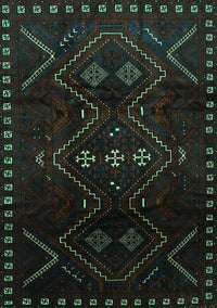 Persian Turquoise Traditional Rug, tr704turq
