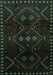 Machine Washable Persian Turquoise Traditional Area Rugs, wshtr704turq