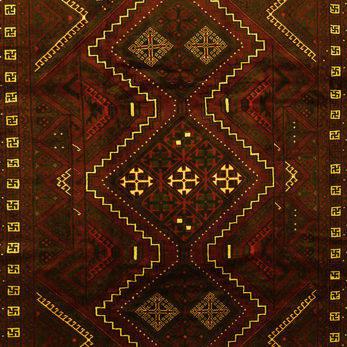 Persian Yellow Traditional Rug, tr704yw