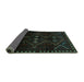 Sideview of Persian Turquoise Traditional Rug, tr704turq