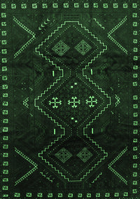 Persian Emerald Green Traditional Rug, tr704emgrn