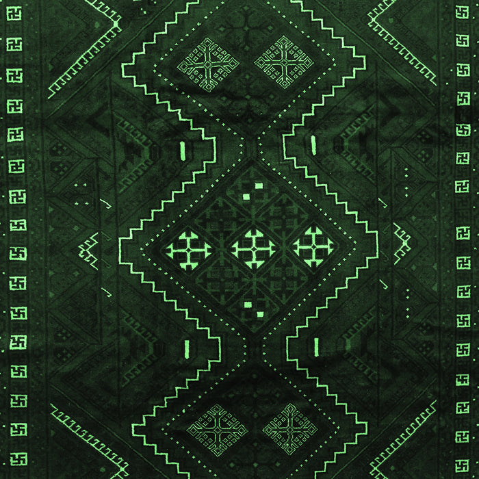 Persian Emerald Green Traditional Rug, tr704emgrn